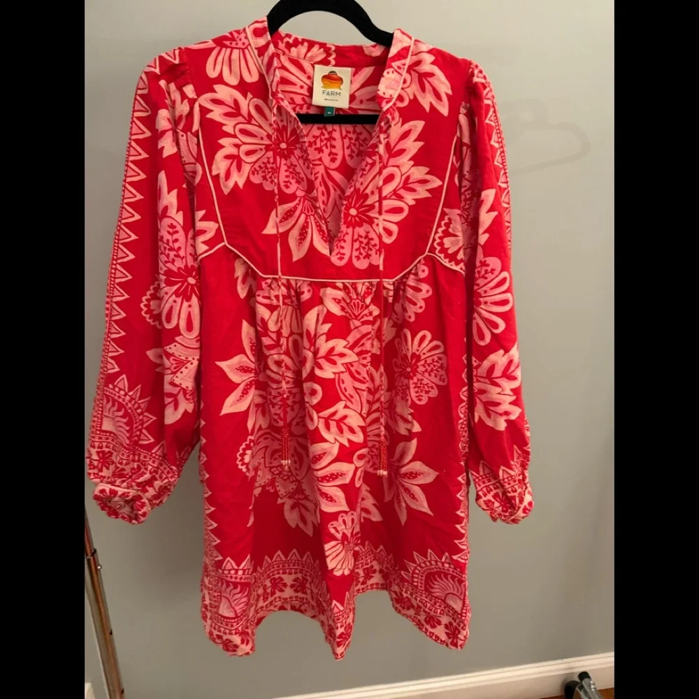 Farm Rio floral print mini dress - Picture 7 of 7
